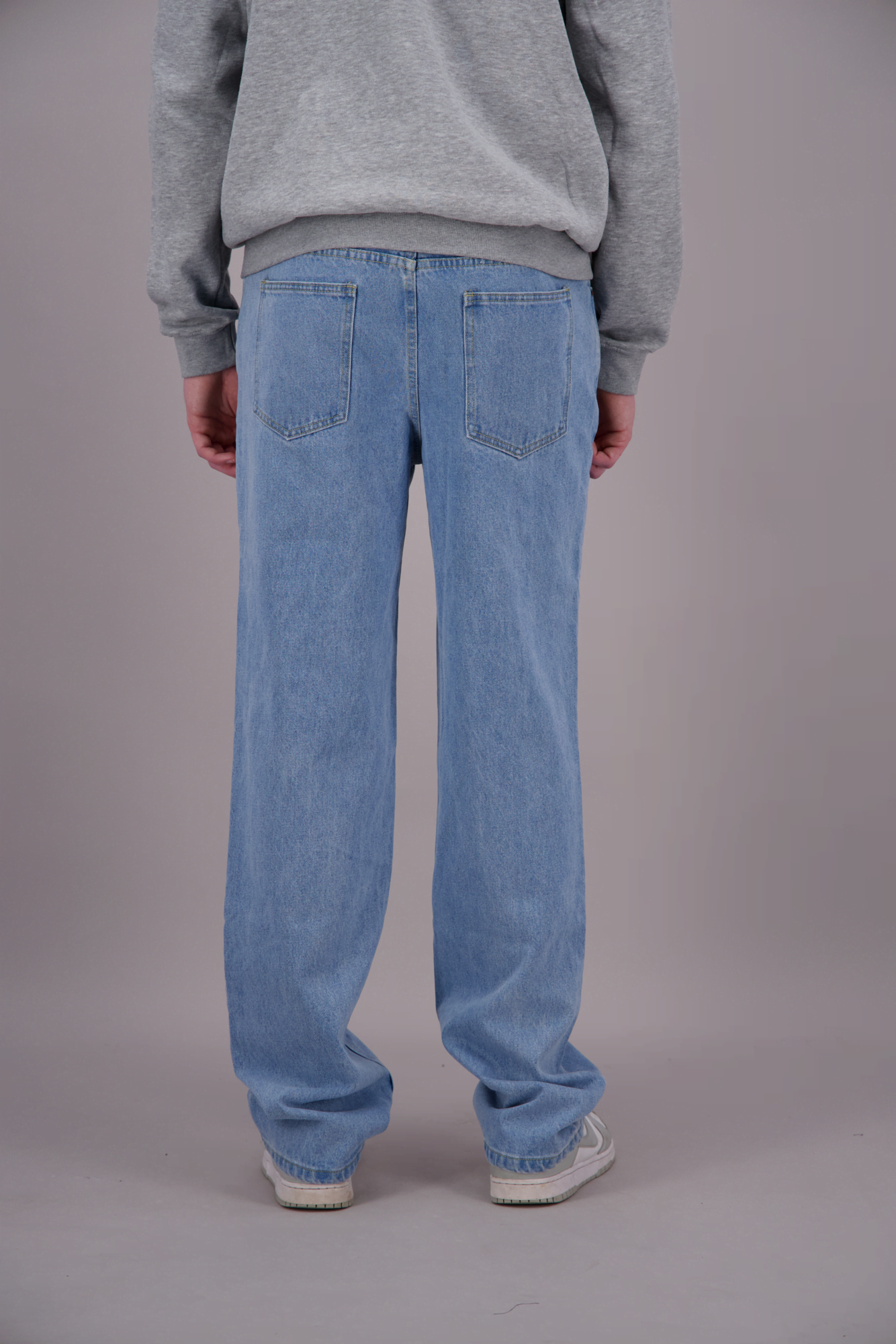 Straight Jeans Blauw