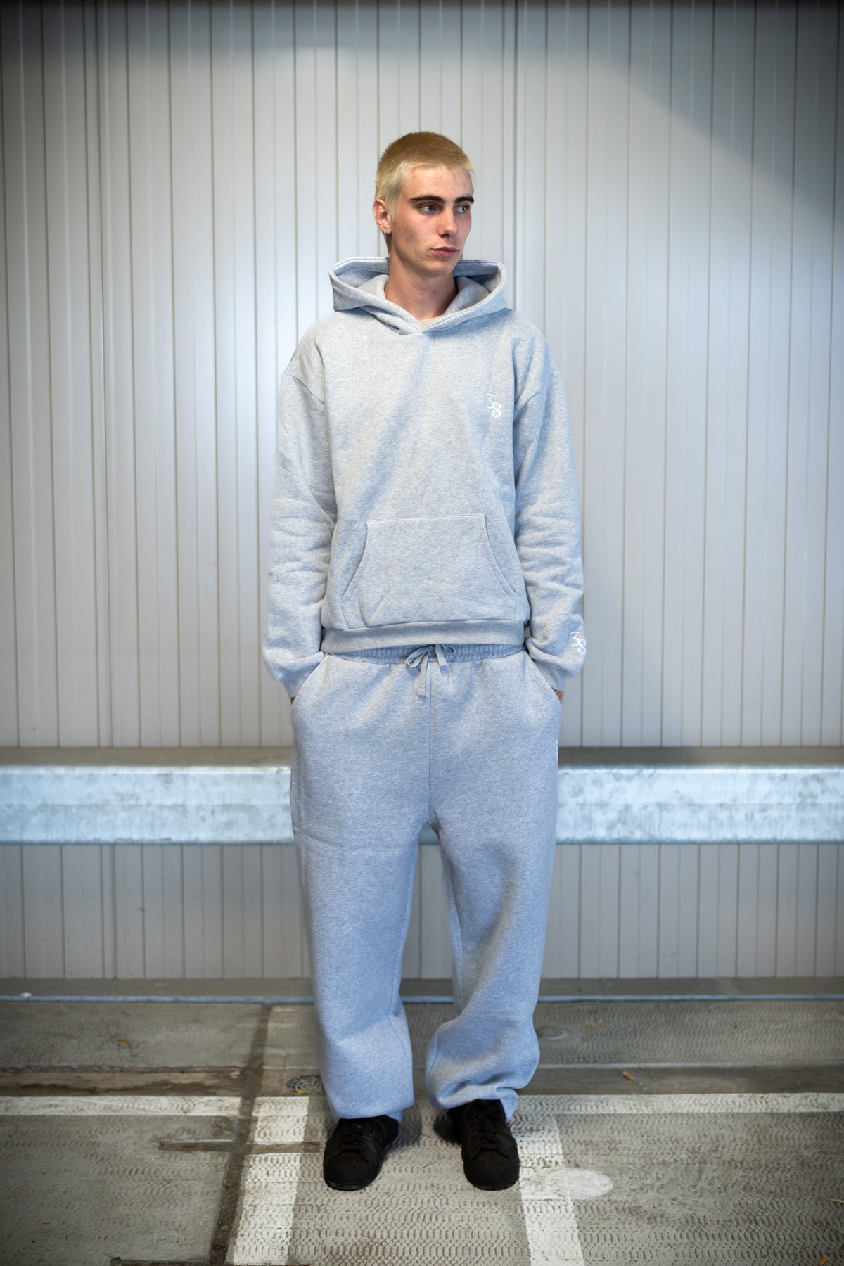 Grijze Hoodie