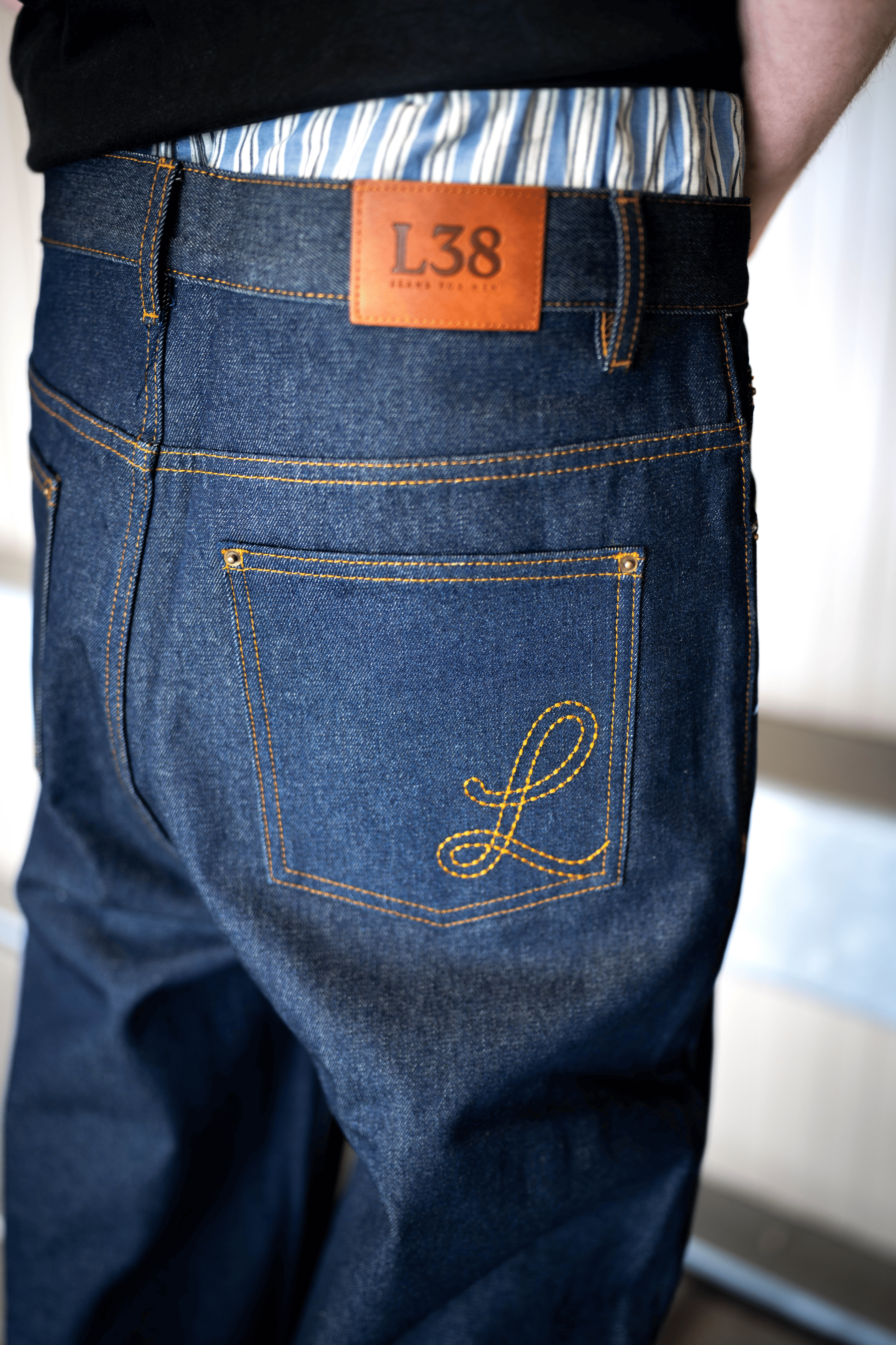 Raw Denim Jeans