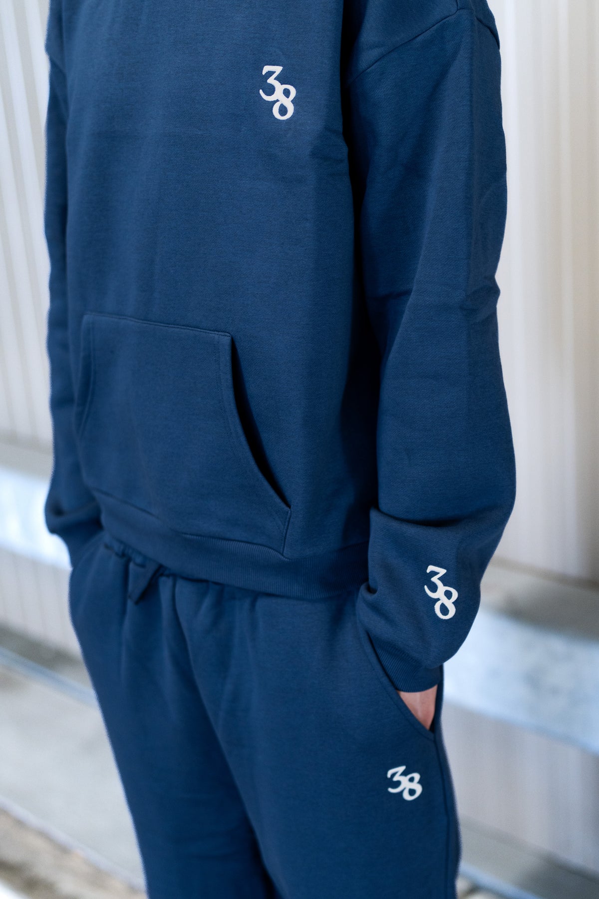 Blauwe Hoodie