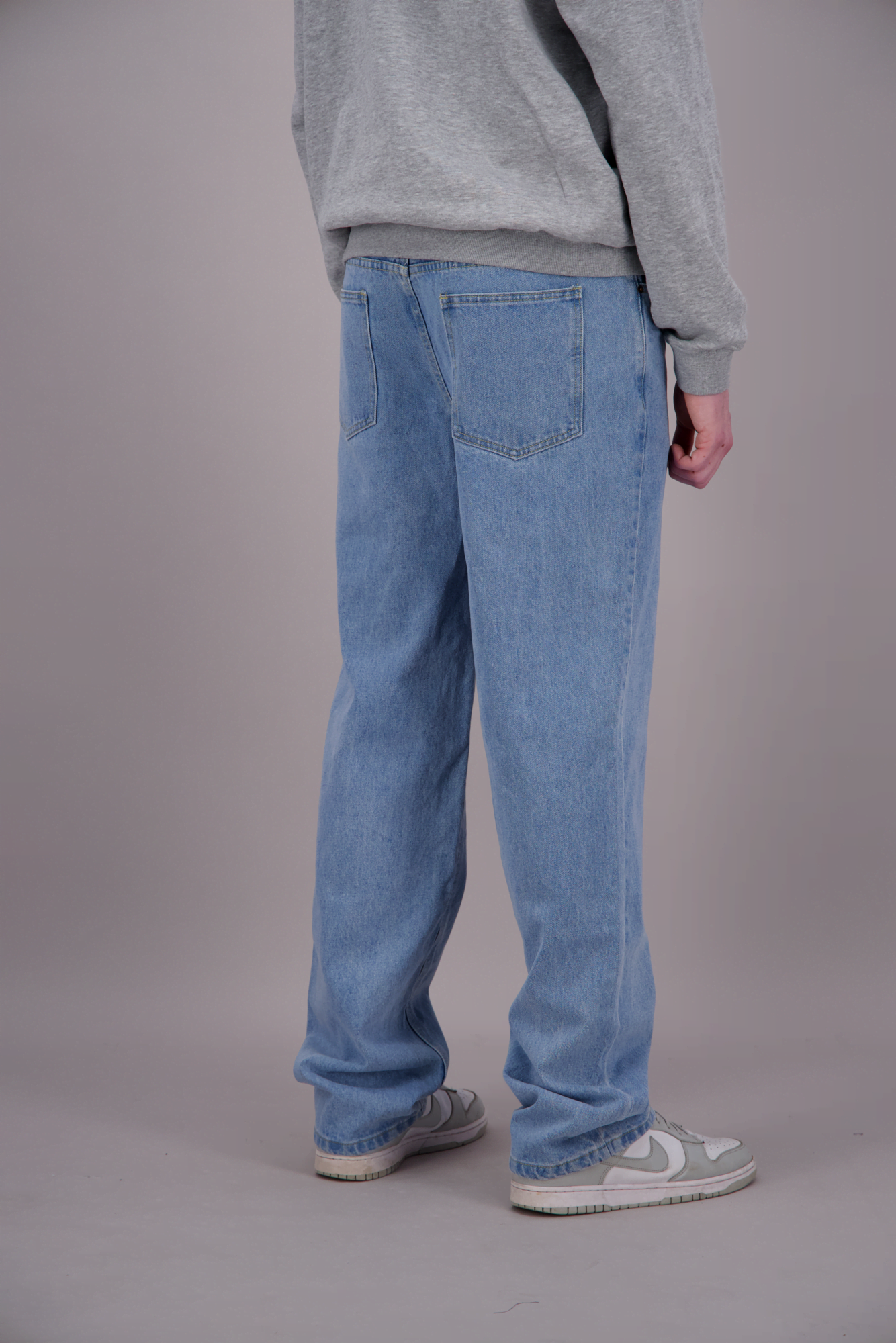 Straight Jeans Blauw