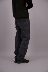 Straight Jeans Zwart