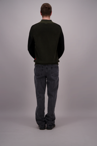 Straight Jeans Zwart